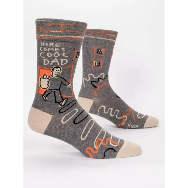 Stride in Style: Blue Q's 'Cool Dad' Socks