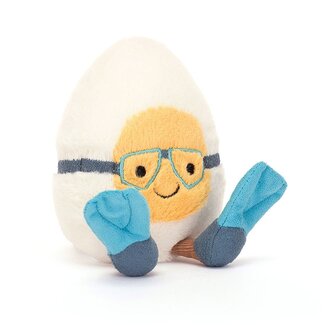 JellyCat Inc. Amuseables Boiled Egg Scuba