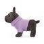 Lavender Love: Sweater French Bulldog Fun!