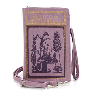 Comeco Inc. Alice In Wonderland Book Clutch