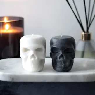 Something Different Skull Shaped Candle