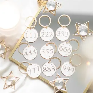 Something Different Angel Number Keyring