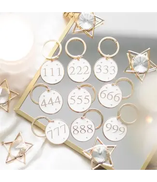 Something Different Angel Number Keyring