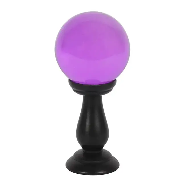 Mystical Purple Crystal Ball – Fortune Telling & Decor