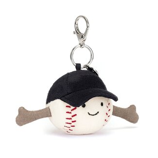 JellyCat Inc. Amuseable Sports Baseball Bag Charm