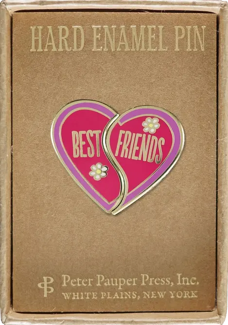 Best Friends Hard Enamel Pin