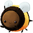 Mini Squishable Fuzzy Bumblebee