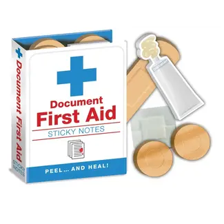Unemployed Philosophers Guild First Aid Sticky Notes