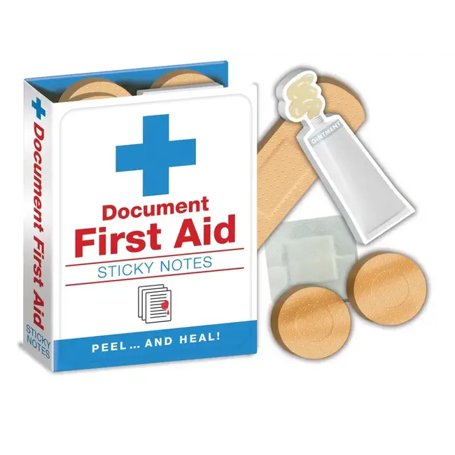 First Aid Sticky Notes