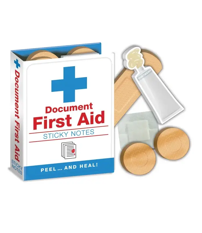 First Aid Sticky Notes
