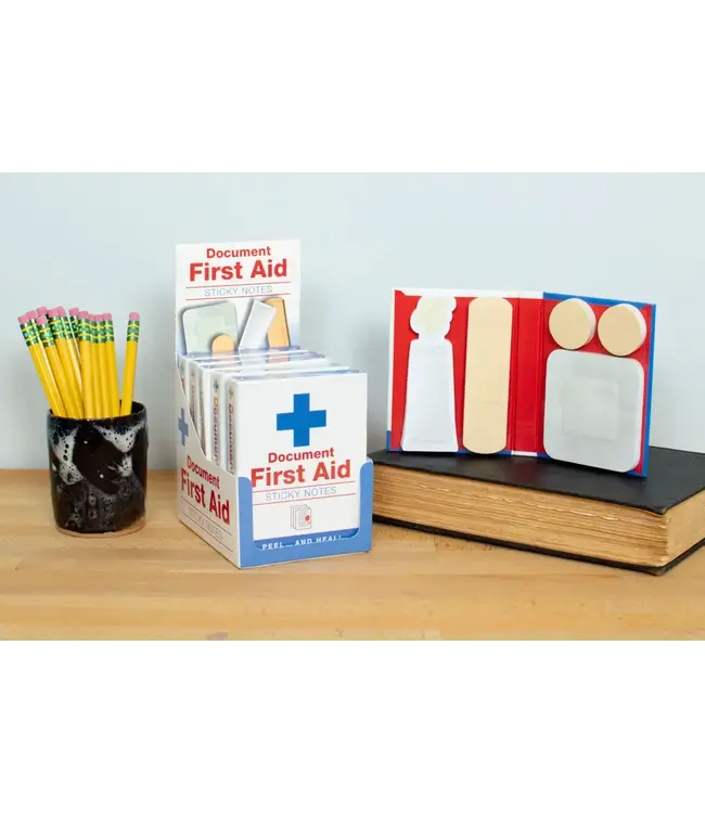 First Aid Sticky Notes