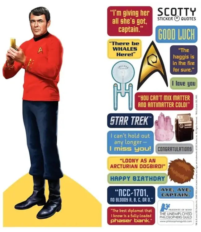 Scotty’s Greeting: Beam Up Your Wishes!