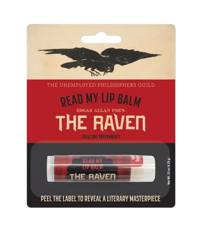 Read My Lips Poes Raven Lip Balm