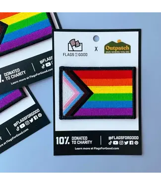 Flags for Good Progress Pride Flag Patch