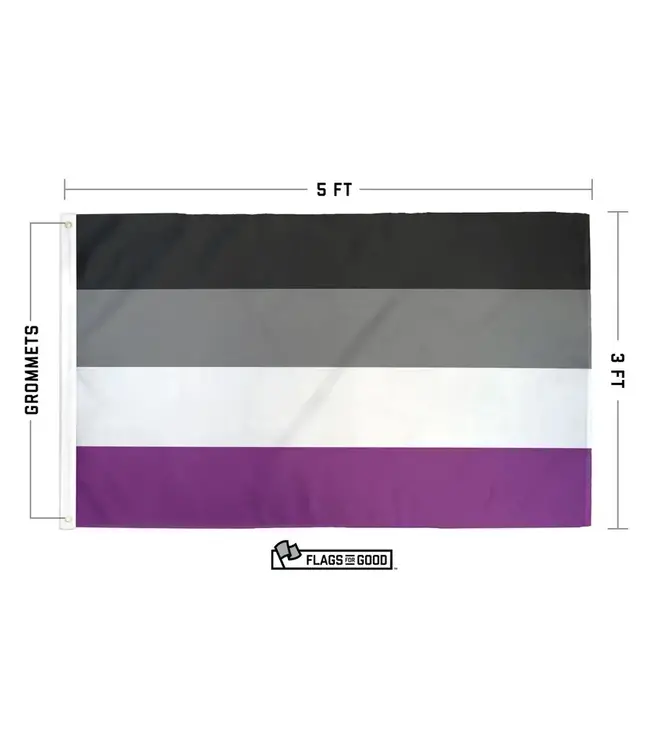 Fly Your Ace: Premium Asexual Pride Flag