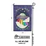 Cosmic Welcome: 18" x 12" Garden Flag