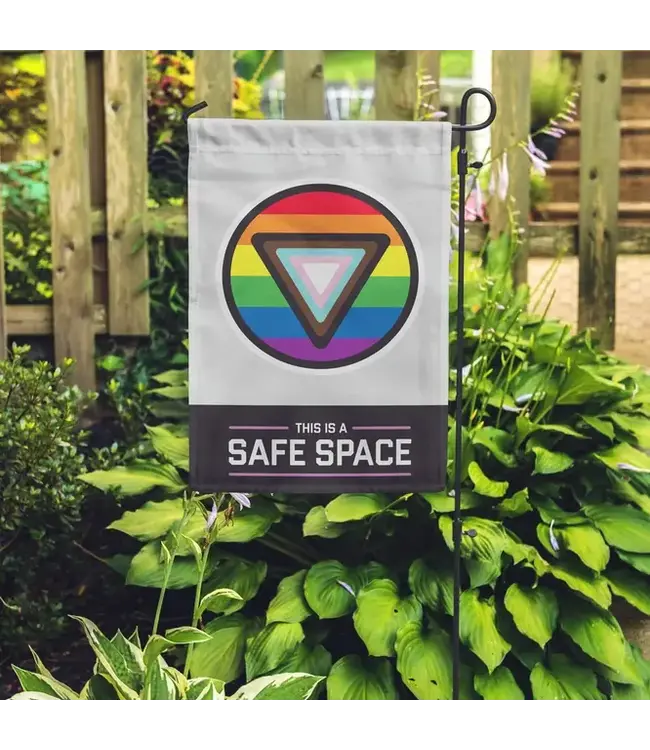 Safety Haven: 18" x 12" Garden Flag