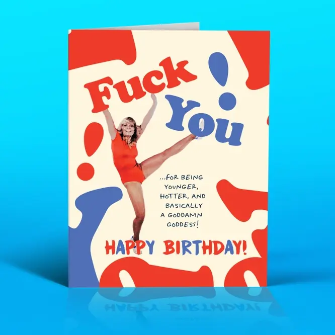 You Goddess! Birthday Card