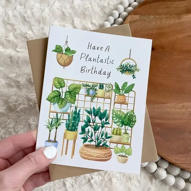 Have A Plantastic Birthday Card