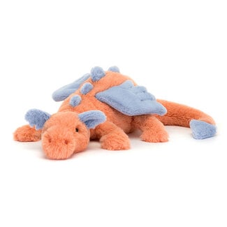 JellyCat Persimmon Snow Dragon Large