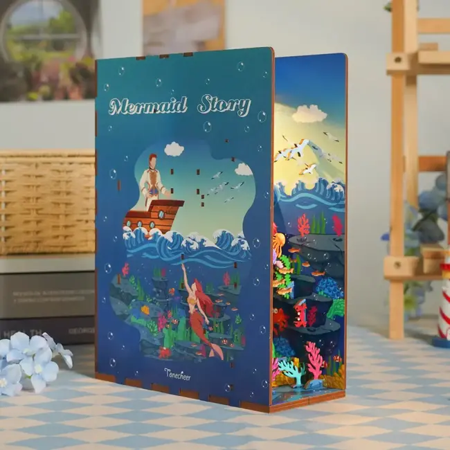 Mermaid Magic: Craft Your Underwater Nook!
