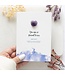 Heartfelt Amethyst Greeting Card