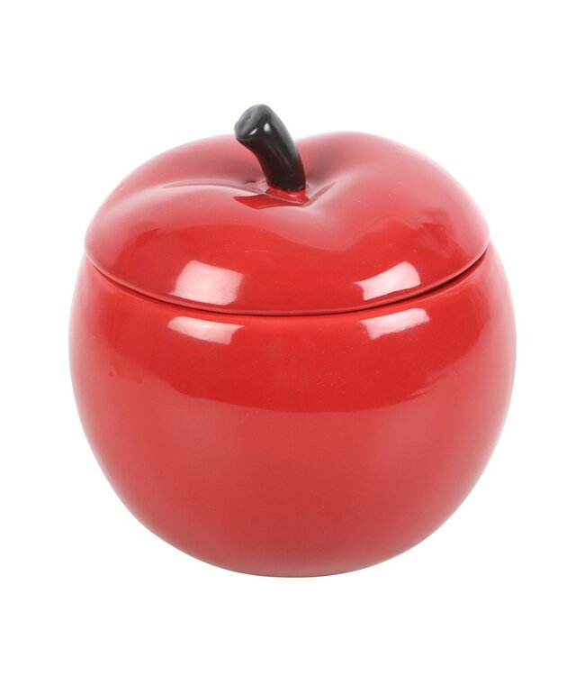 Whimsical Red Apple Oil Burner