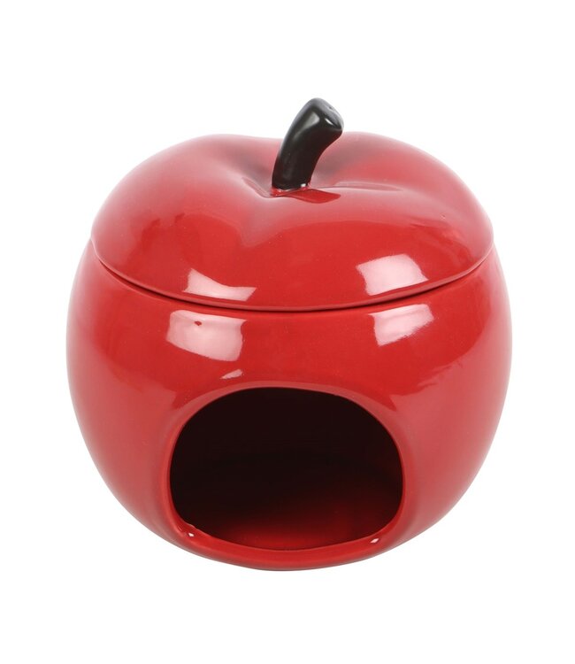 Whimsical Red Apple Oil Burner