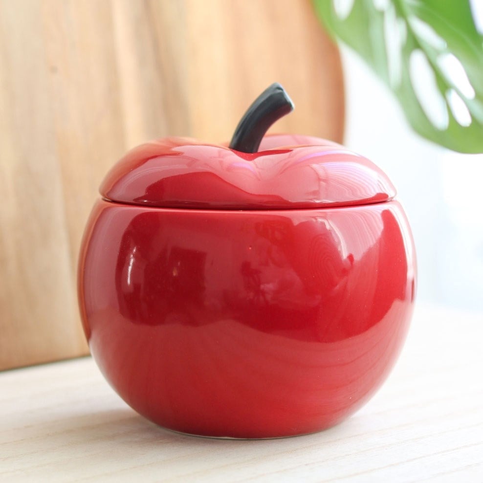 Red Apple Ceramic Oil Burner