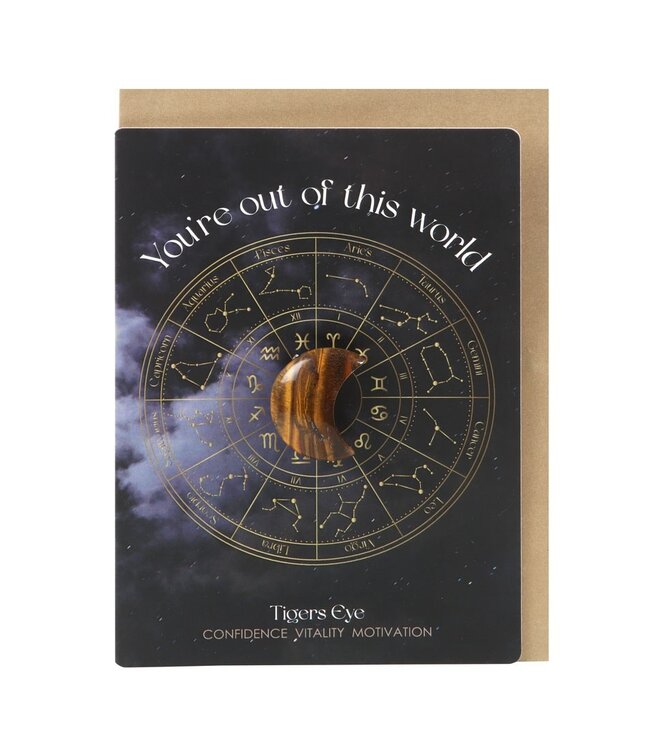 Mystical Tiger's Eye Greeting Card