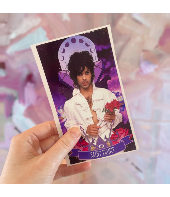 Prince Devotional Candle: Light Up Your Purple Reign