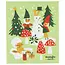 Holiday Cheer Dishcloths: Festive & Green!