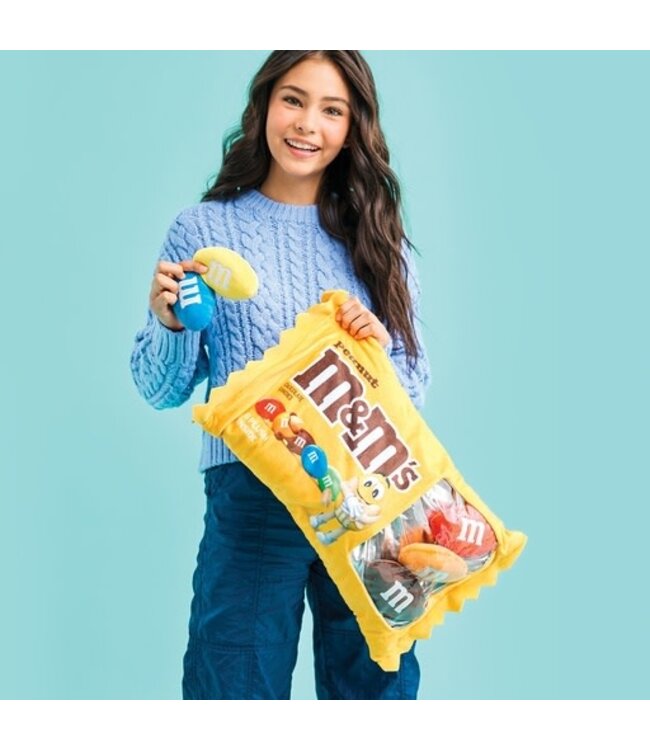 Peanut M&M's Plush: Sweet Comfort, Removable Treats!