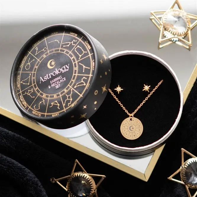 Astrology Wheel Jewelry Set