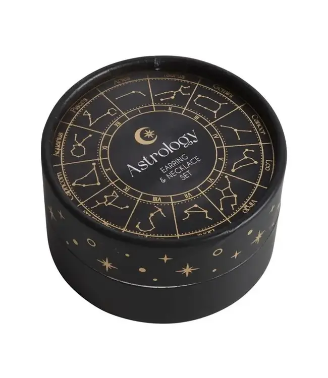 Cosmic Charm: Earring & Necklace Set