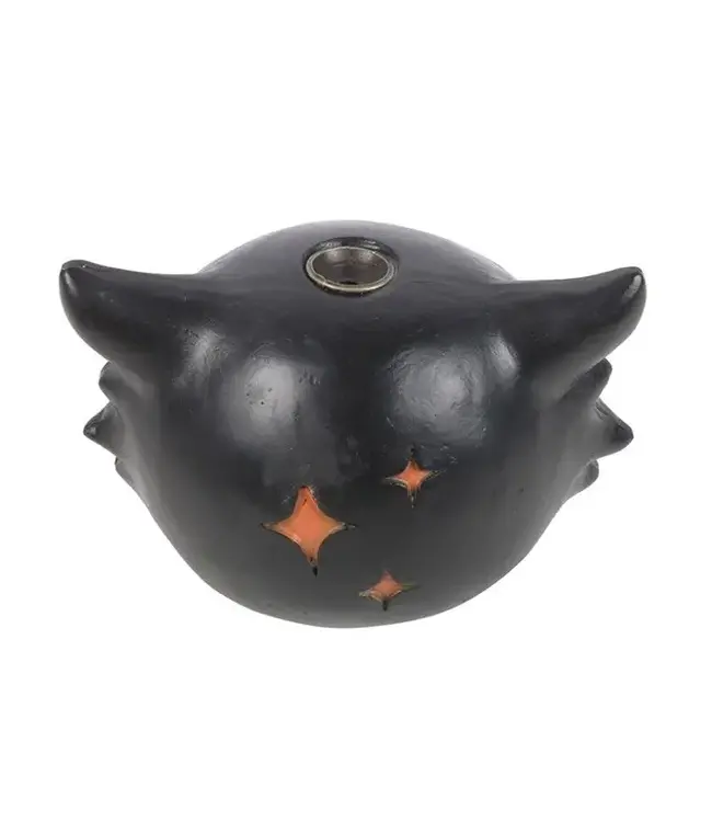 Spooky Smoke: Black Cat Incense Burner