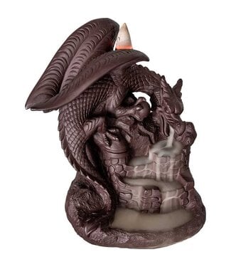 Kheops International Dragon Castle Backflow Incense Holder