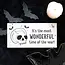 Spook-tacular Time Skull Sign