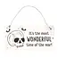 Spook-tacular Time Skull Sign
