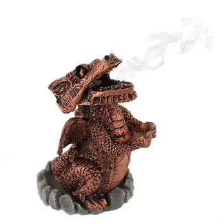 Something Different Red Dragon Incense Cone Holder