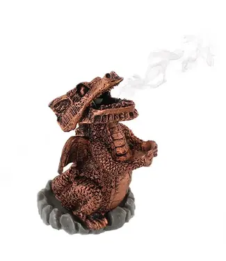 Something Different Red Dragon Incense Cone Holder