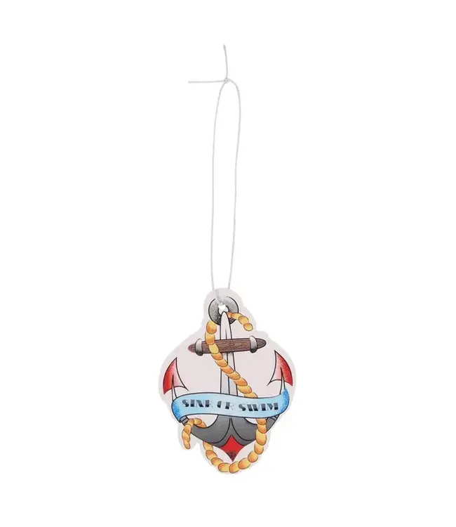 Retro Tattoo Anchor Vanilla Scented Air Freshener