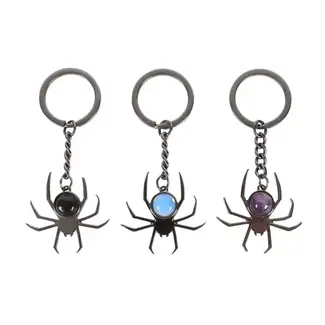 Something Different Gothic Crystal Spider Keyring