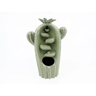 Celestial Habit Green Cactus Backflow Burner