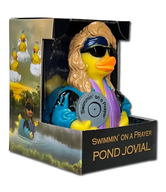 Swimmin' On A Prayer Rubber Duck