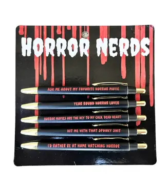 FUN CLUB Horror Nerds Pen Set