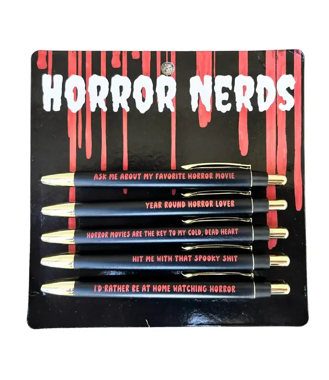 Horror Nerds Pen Set