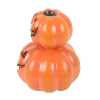 Something Different Stacked Pumpkins Backflow Incense Burner