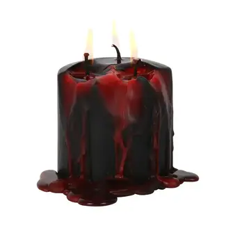Something Different Gothic Vampire Blood Pillar Candle