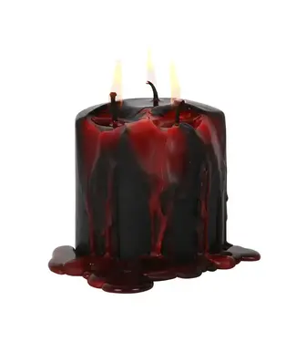 Something Different Gothic Vampire Blood Pillar Candle